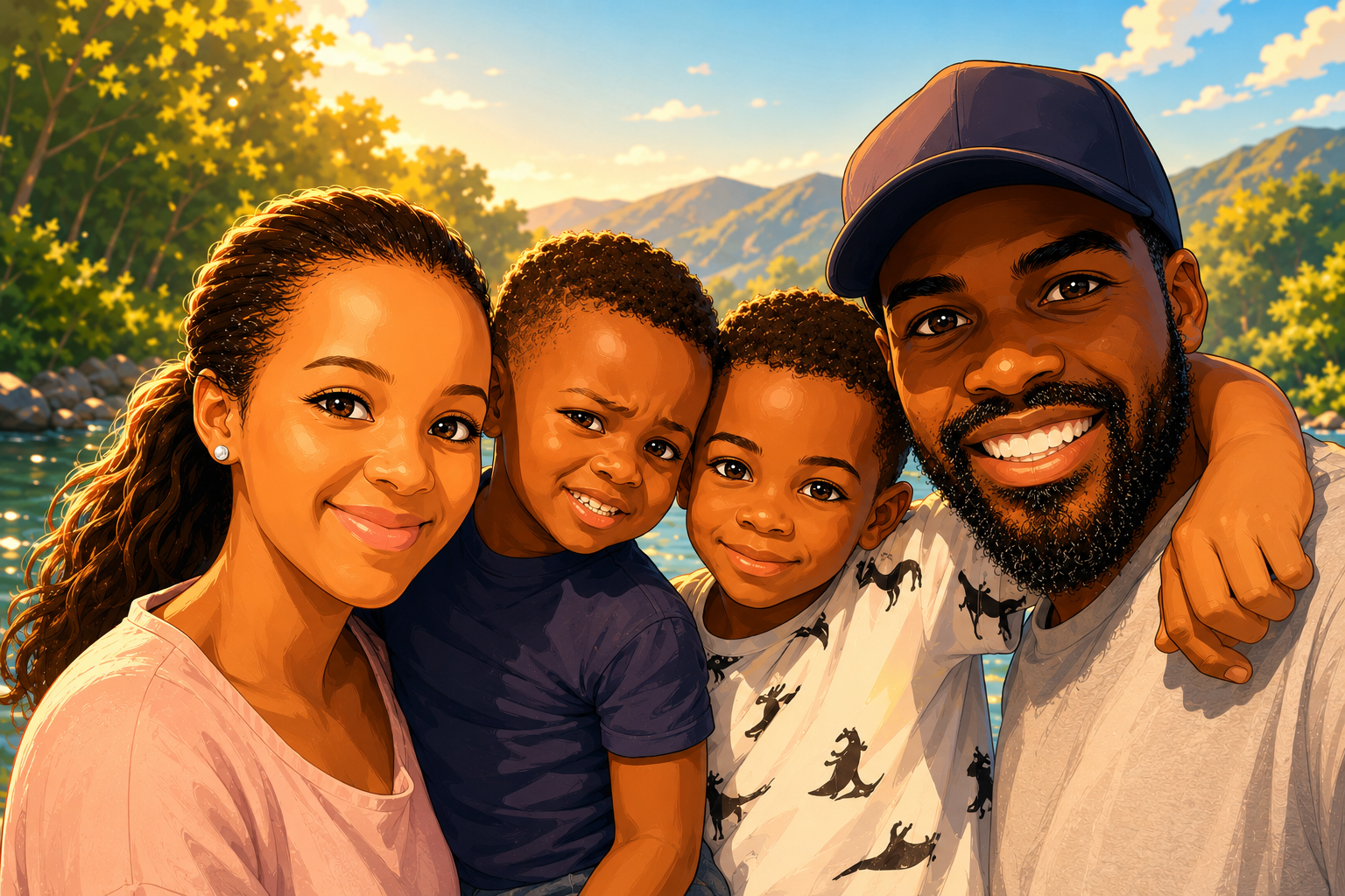 La famille à l'origine d'Apprendre à la Maison